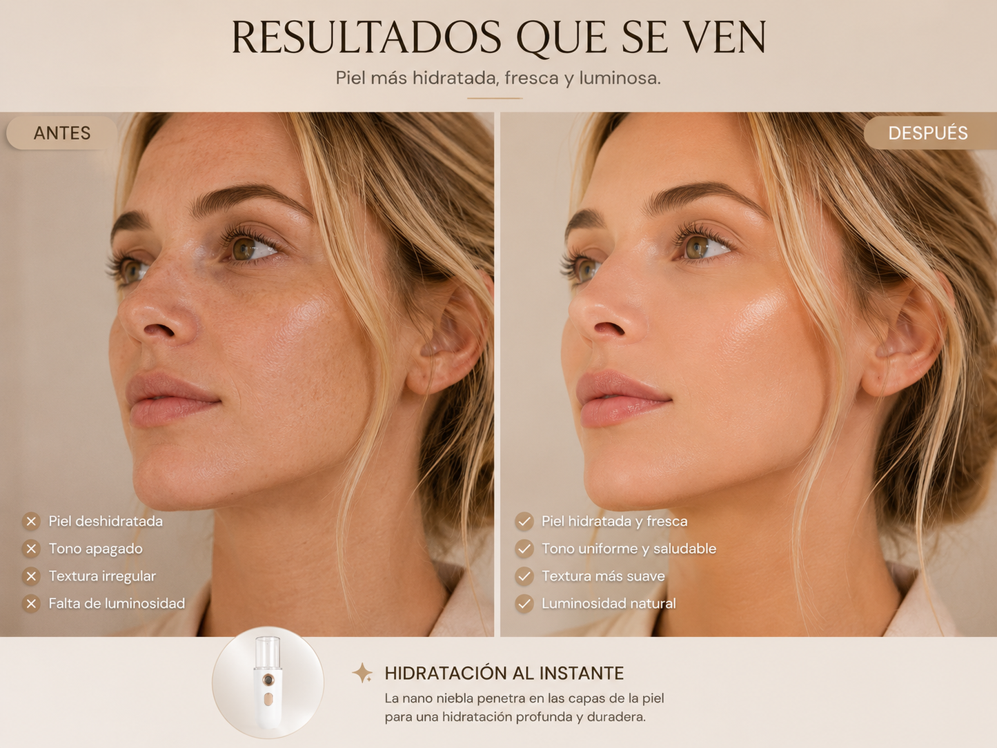 TaraMist™ Nano Hidratación Facial