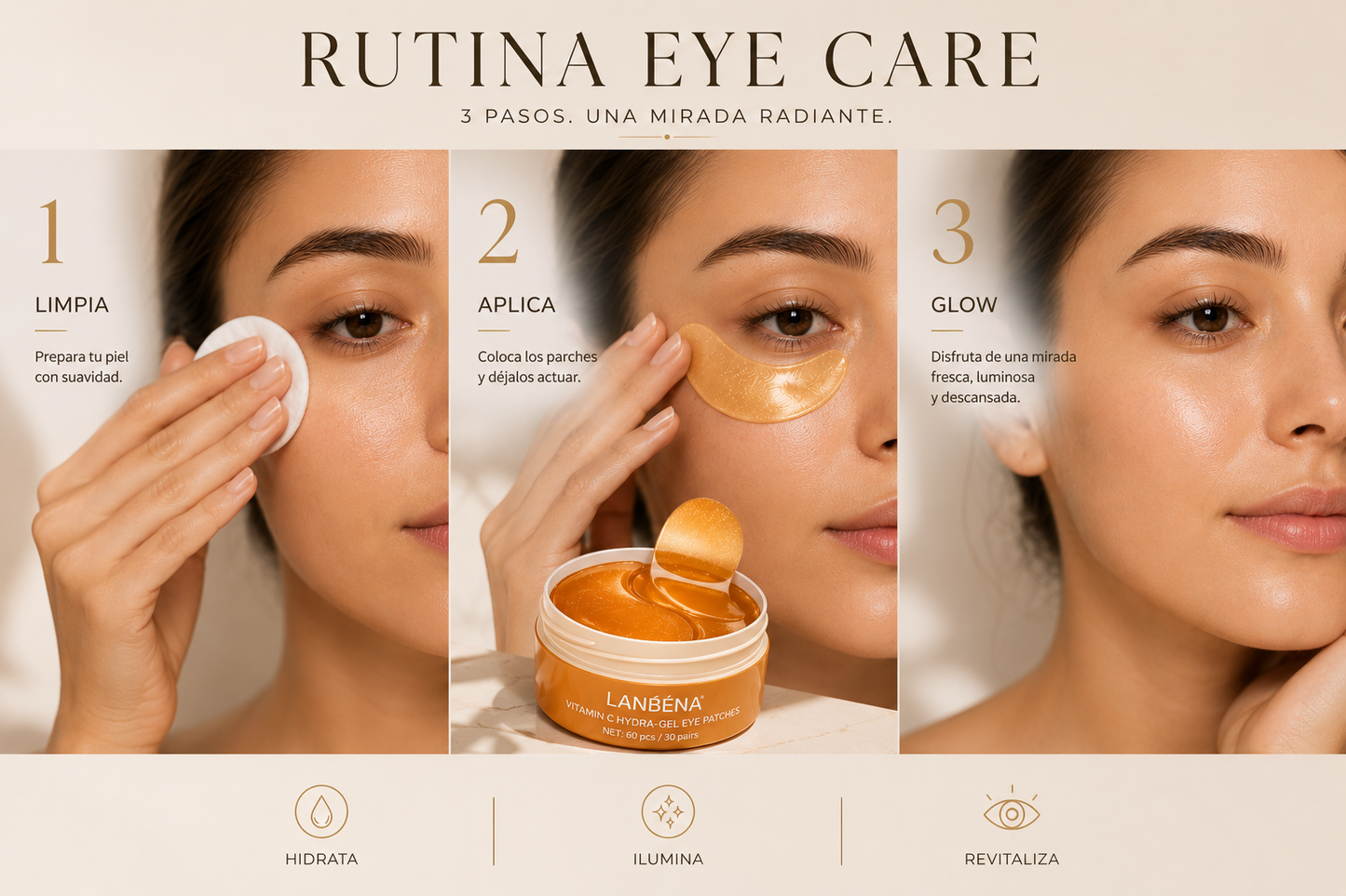 TaraDew™ Gold Eye Patches