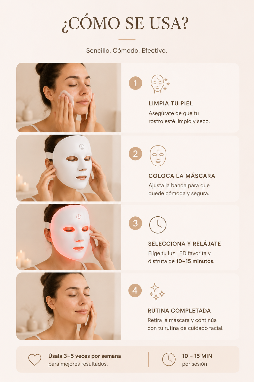 TaraVelvet™ Maske